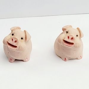 Two Piggies Made & Hand Painted in Scotland
